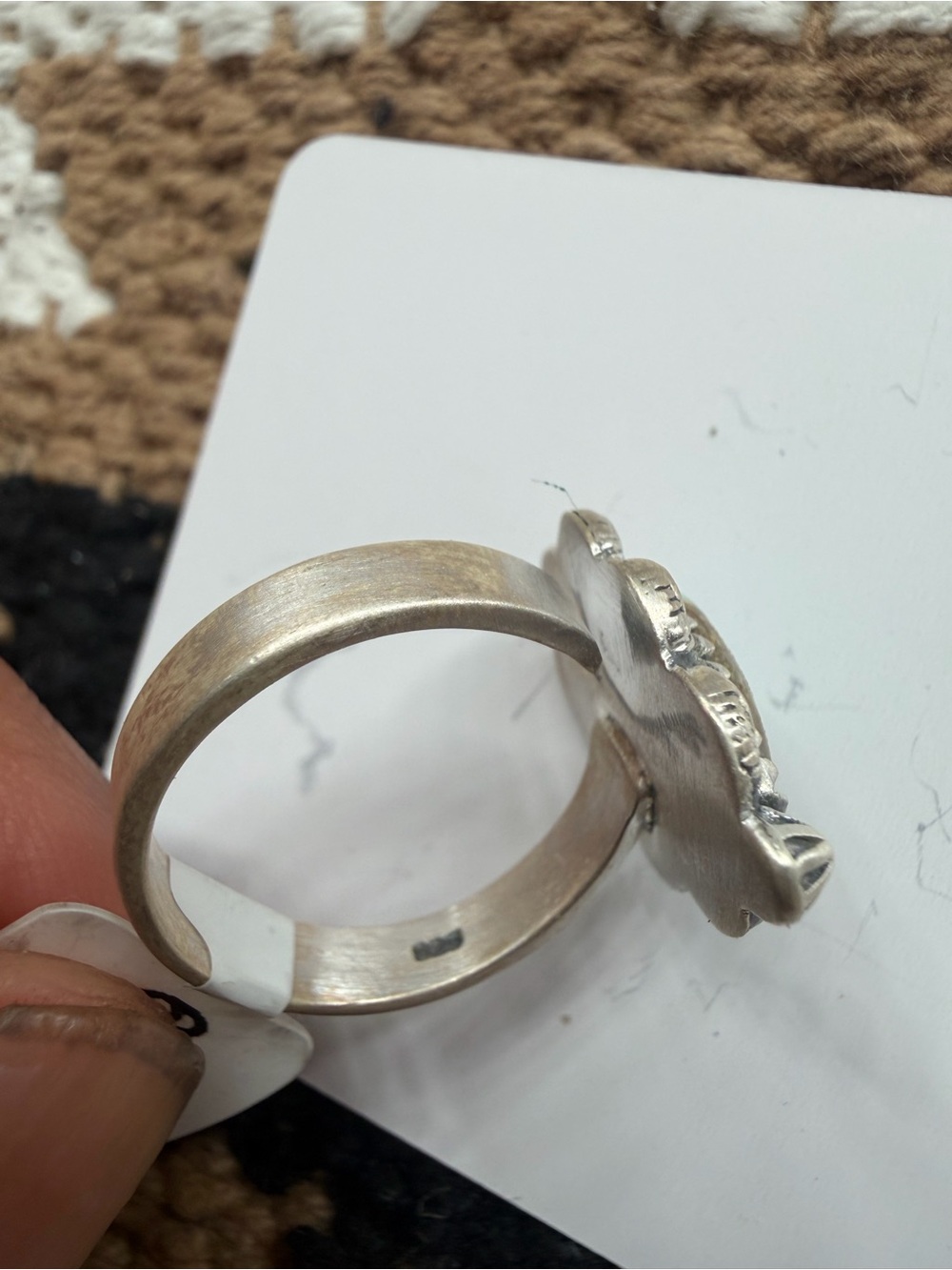 Number 8 Turquoise ring - Picture 3 of 4